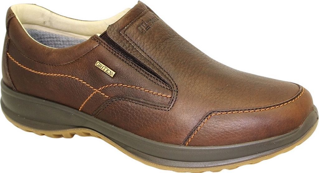 Grisport - Herren Wanderschuhe "Melrose", Gewachstes Leder GS111 (47 EU) (Braun)