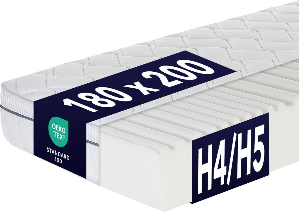 Matratze Relaxsan 180 x 200cm, H4-H5, Höhe 23 cm, Produktbild 