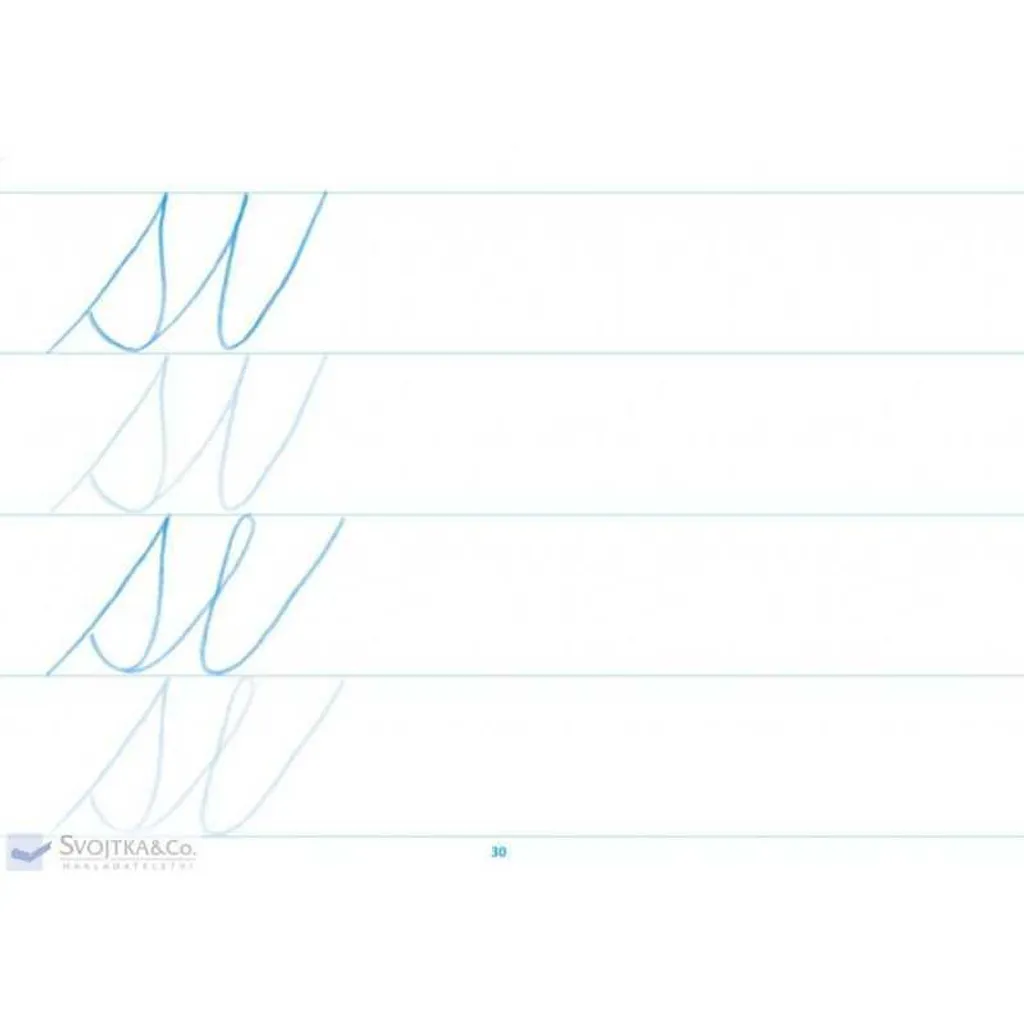 Cahier de calligraphie CP : Apprendre à écrire proprement avec Svojtka