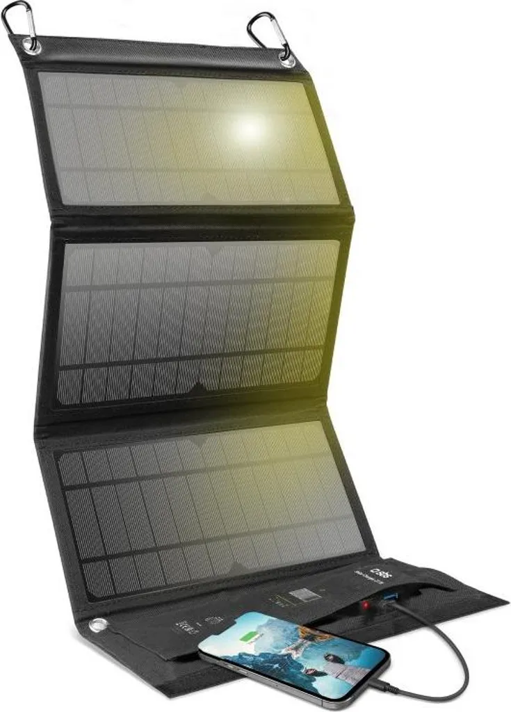 Caricatore Solare SBS 21W Nero Pieghevole TESOLARCHG21W - Prezzo Speciale