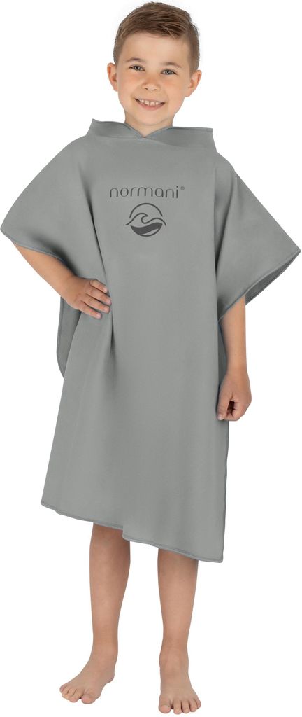 normani Kinder Badeponcho aus schnelltrocknendem Mikrofaser
