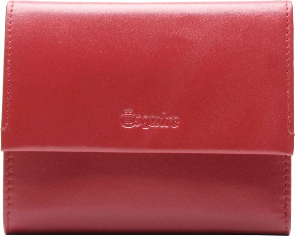 Esquire Geldbörse Silk 02 Wallet Red dunkelrot