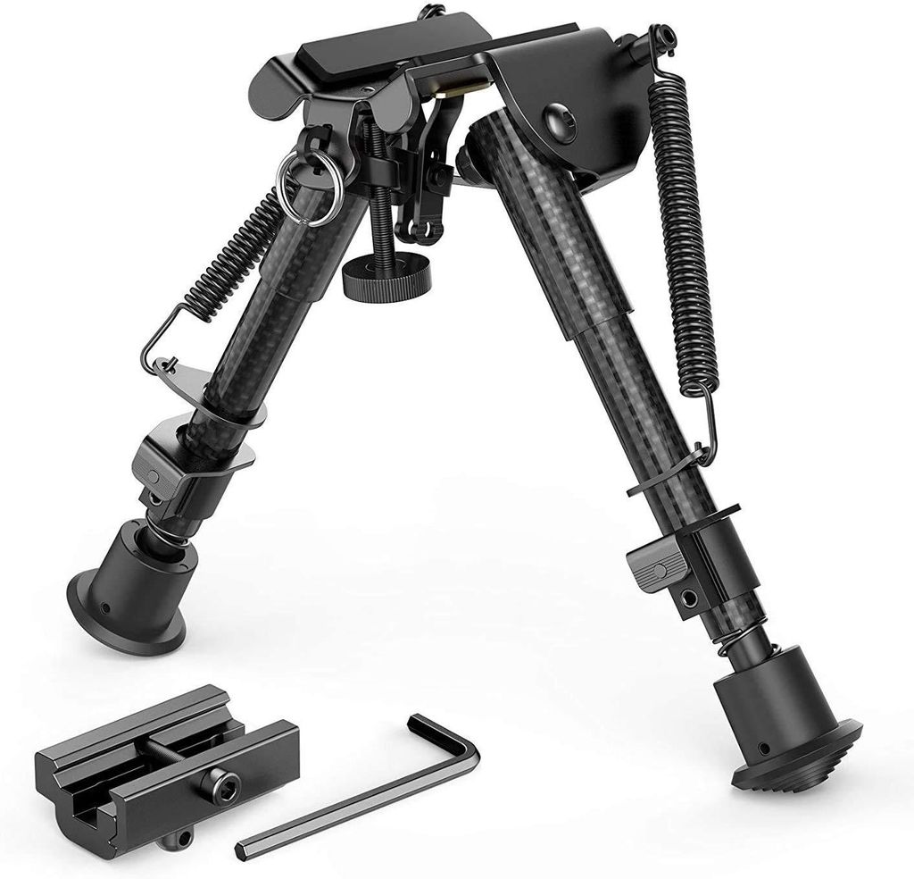 Feyachi Gewehr Zweibeine mit Kohlefaser-Drehgelenk, Produktbild 