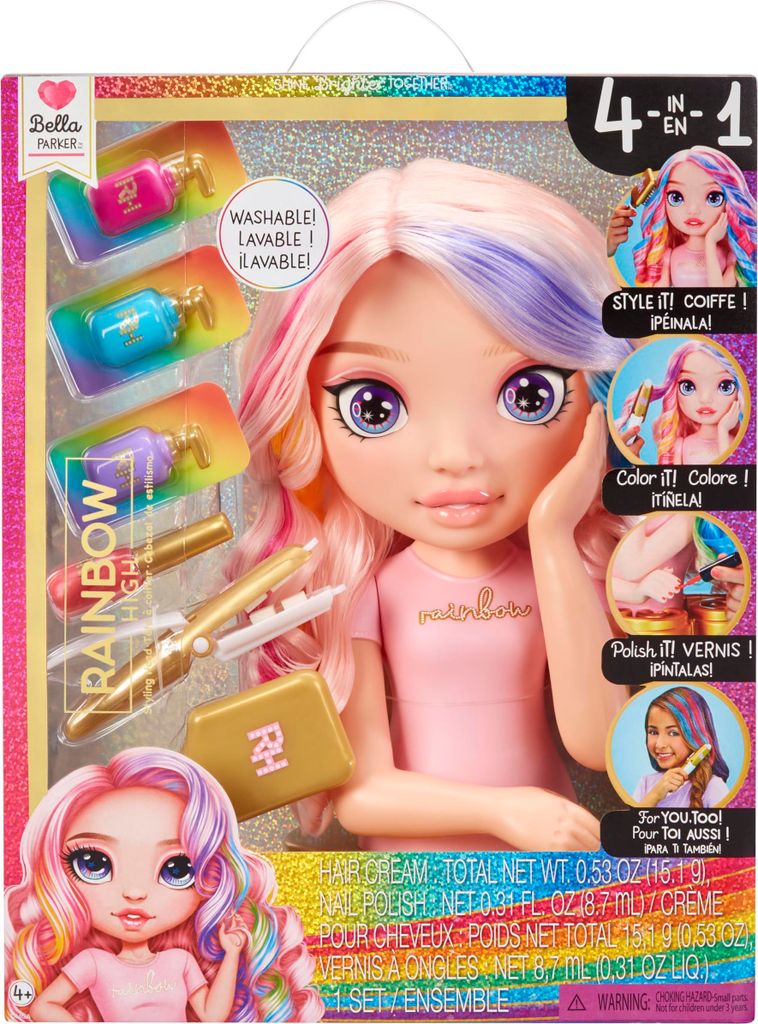 MGA Entertainment Playset arcobaleno testa alta styling Immagine del prodotto 