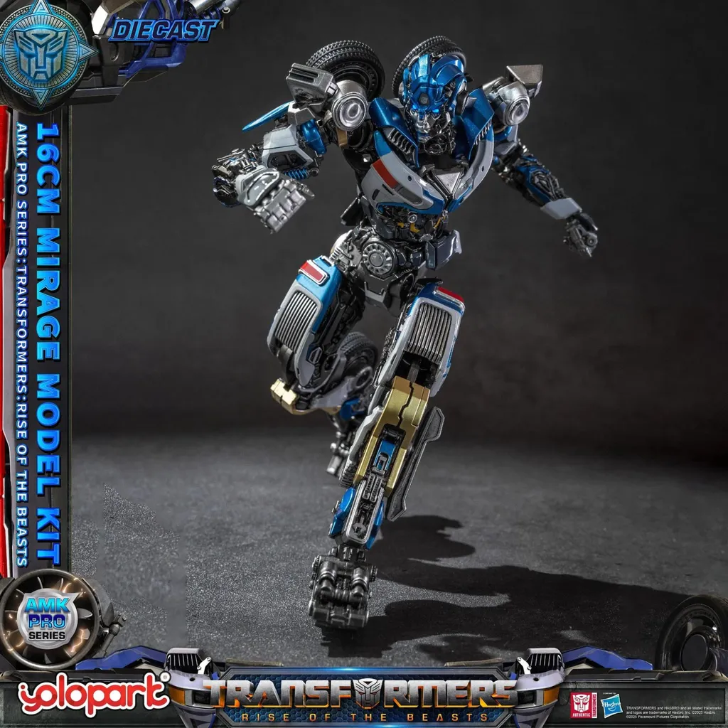Figurine Mirage Transformers ultra-articulée 16 cm sans montage dur