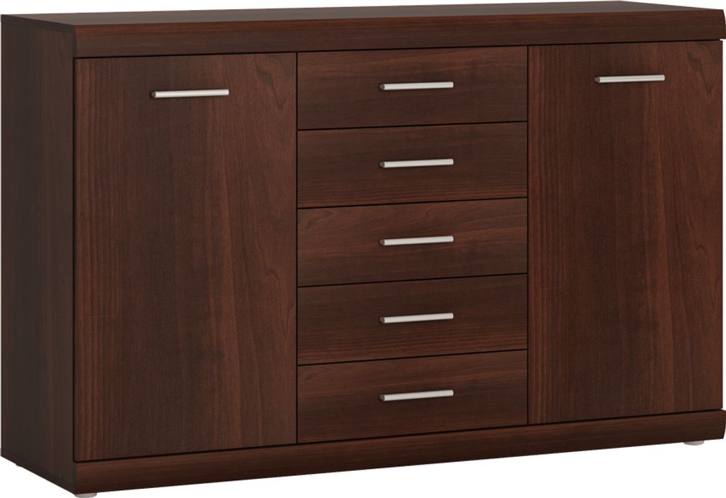 Sideboard 140 cm Nussbaum IMPERIA-129 Produktbild 