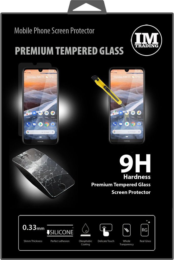 cofi1453 Schutzglas 9H kompatibel mit NOKIA 3.2 Displayschutzfolie Panzerfolie Passgenau Glas