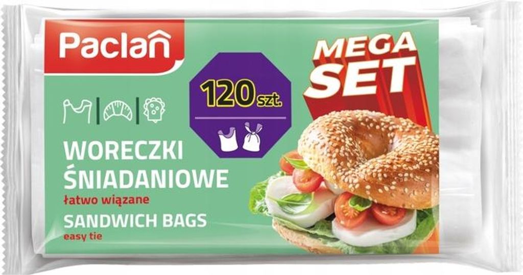 [SZ] Mega U-Shape Frühstücksbeutel 120 Stück leicht Produktbild 