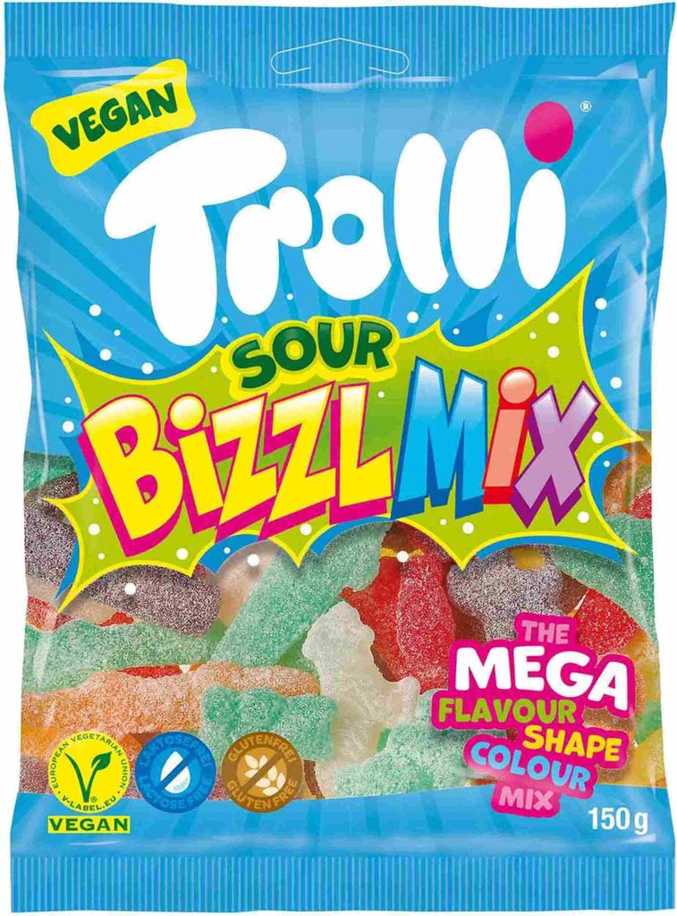 Trolli 150G,Gelee:bizzl Mix /21 Produktbild 