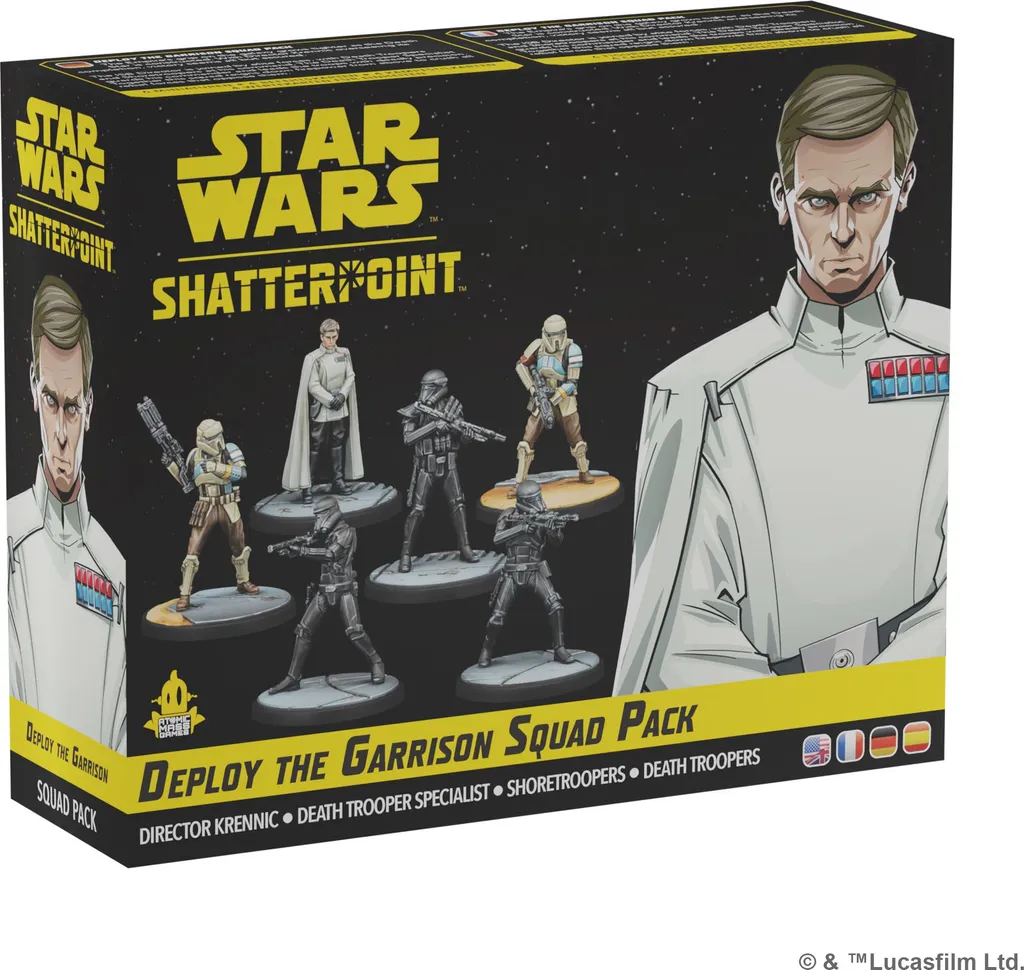 Figurines Star Wars Shatterpoint avec Pack Troupe Haute Précision
