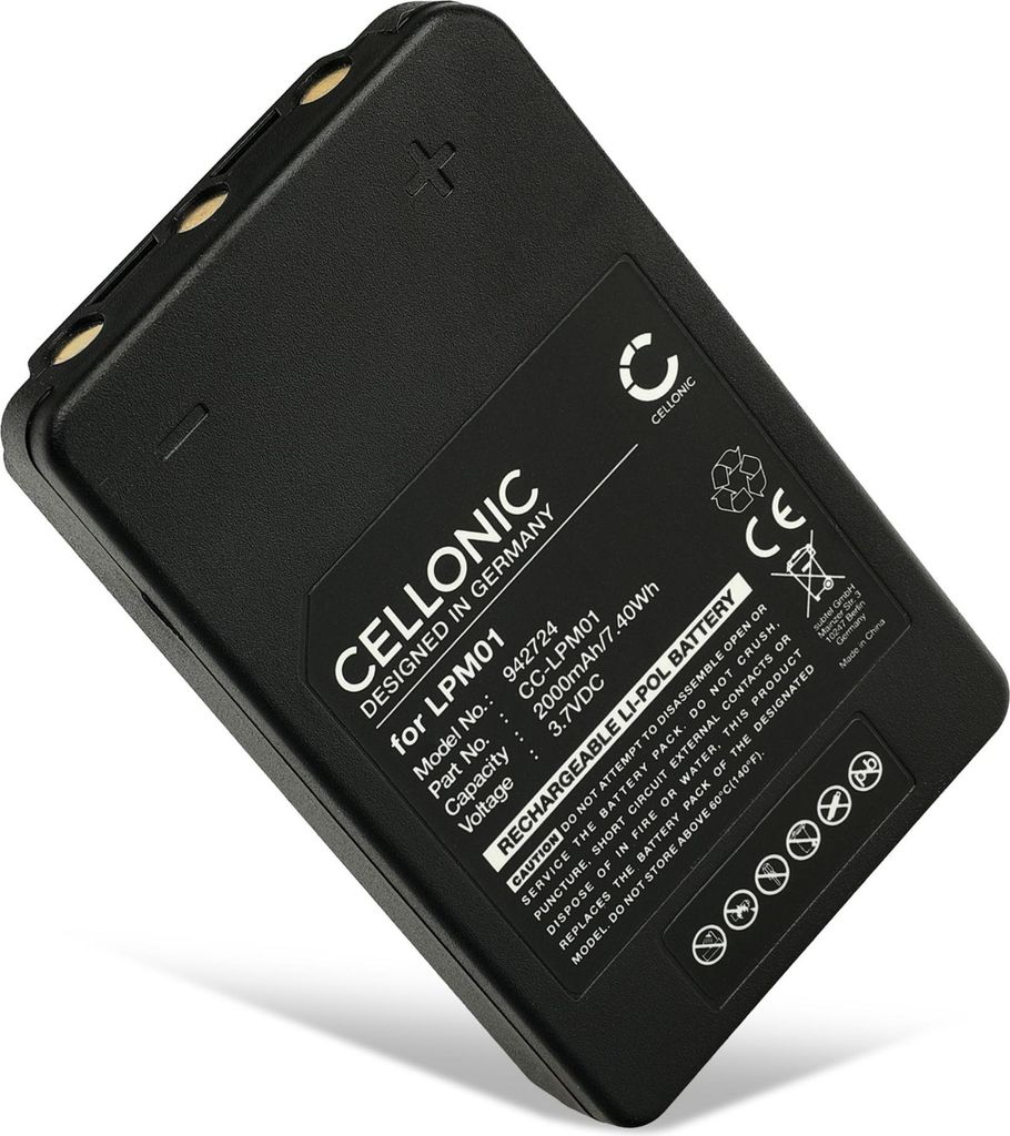 CELLONIC 1x Akku für Fernbedienung Kompatibel mit Autec LK Produktbild 
