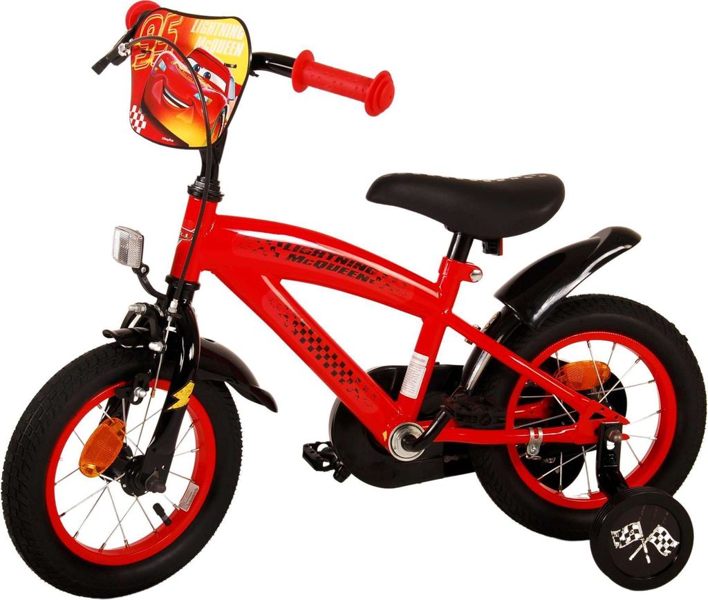 Kinderfahrrad Disney Cars 12 Zoll, rot Produktbild 14