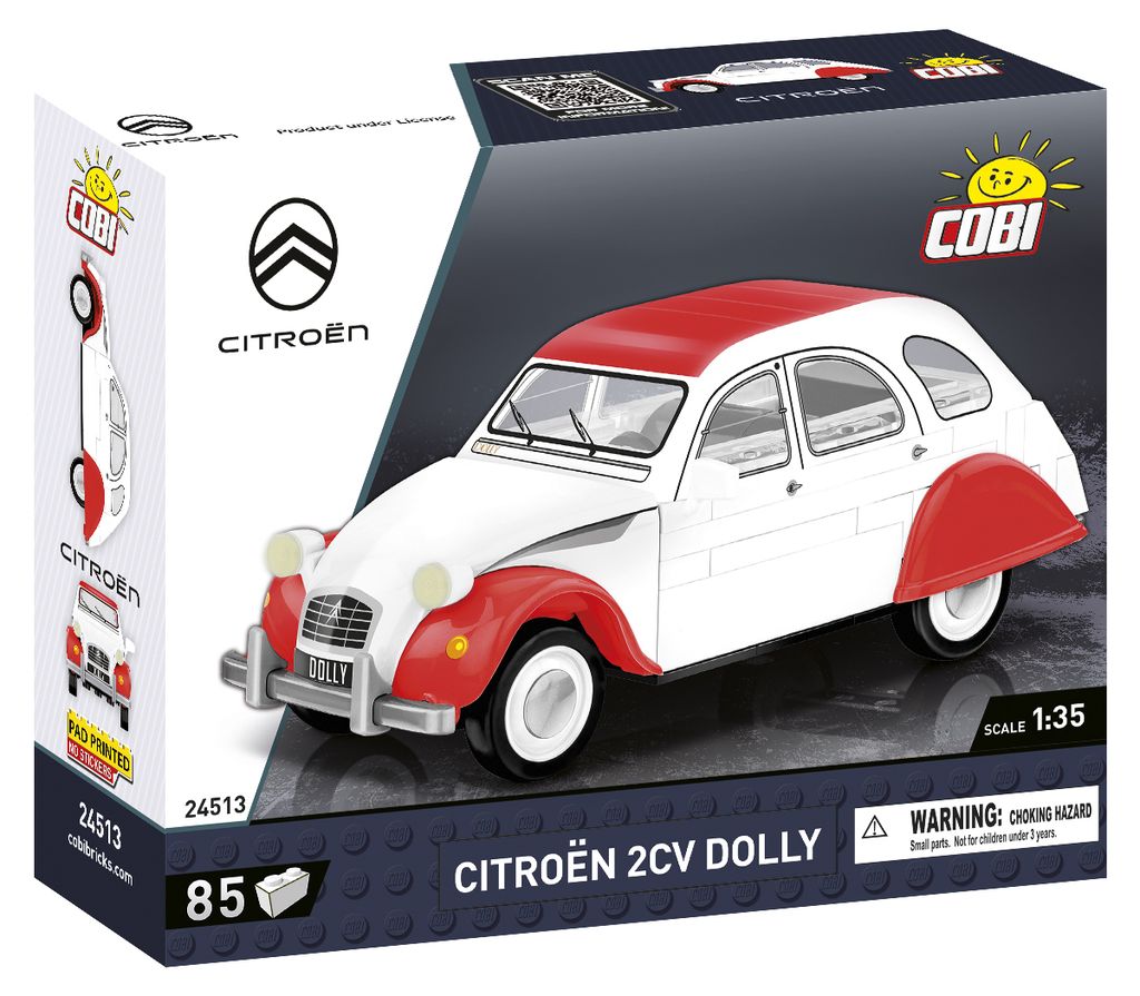 COBI Citroen 2CV Dolly, Bausatz, 5 Jahr(e), 85 Stück(e) Produktbild 