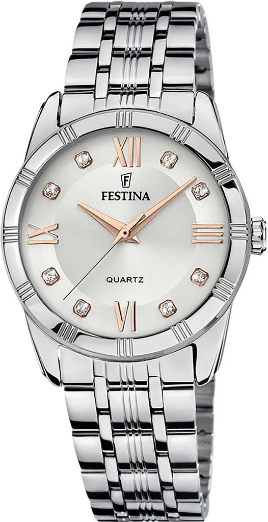 Regala Festina F16940-B Argento: L'Orologio Donna con Zirconi Brillanti