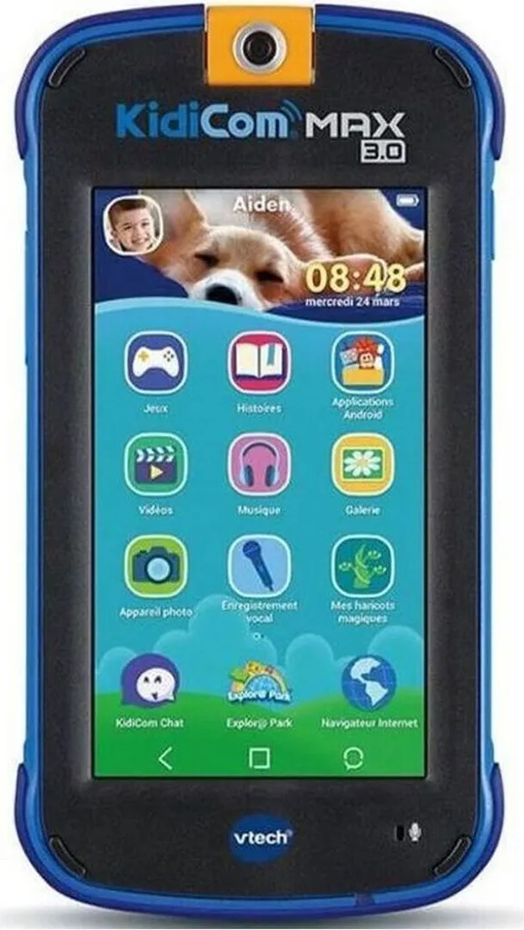 Smartphone Enfant Vtech KidiCom Max 3.0 Écran Sécurisé sans Forfait