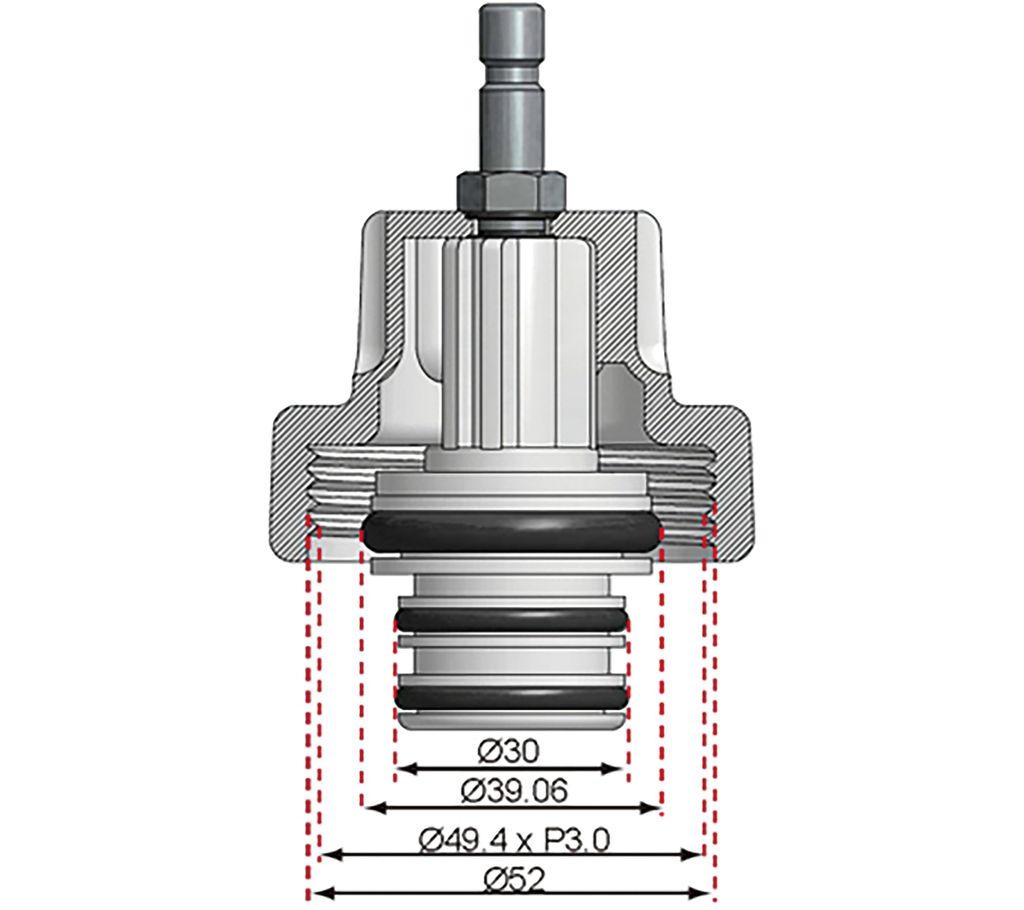 BGS 8027-17 Adaptateur n°17 pour art.8027/8098:BMW E60, Image du produit 
