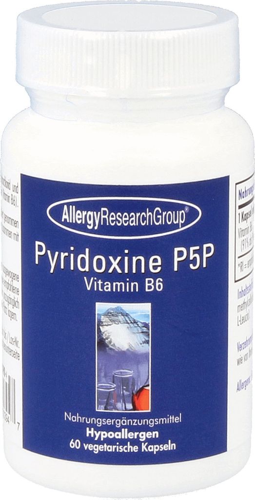 Allergy Research Group Pyridoxine P5P-60 Kapseln Produktbild 