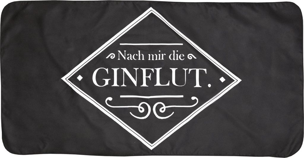 Kleine Wolke Handtuch GIN TOWEL Schwarz 50x100 cm