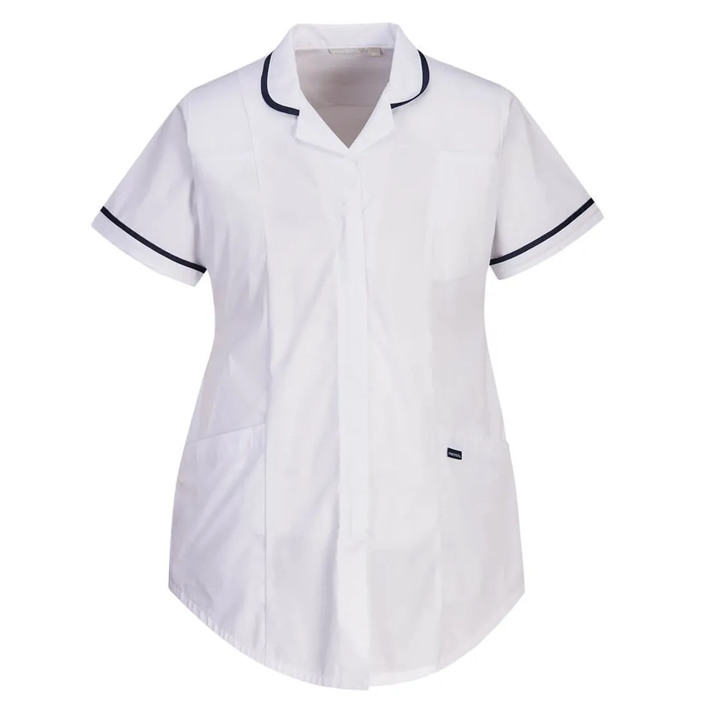 Tunique Stretch Blanche LW18 Portwest Grande Taille XXXL Maternité