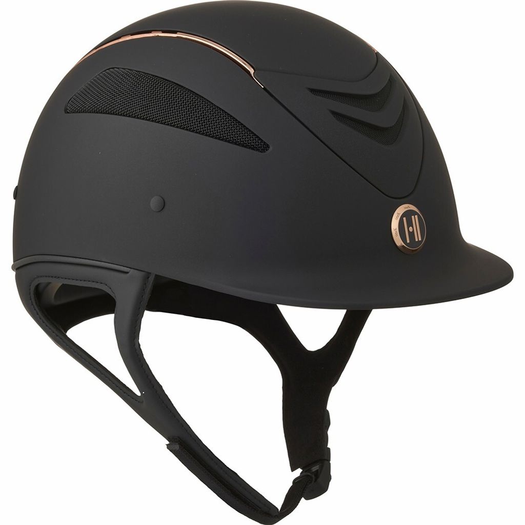 Reithelm OneK Defender Pro Matt rosegold schwarz 2