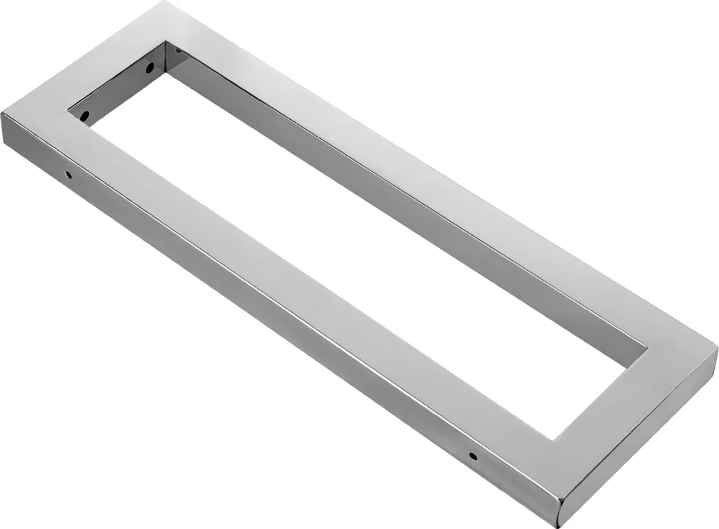 Support de Vasque Suspendu 45cm avec Porte-serviette Intégré Argent