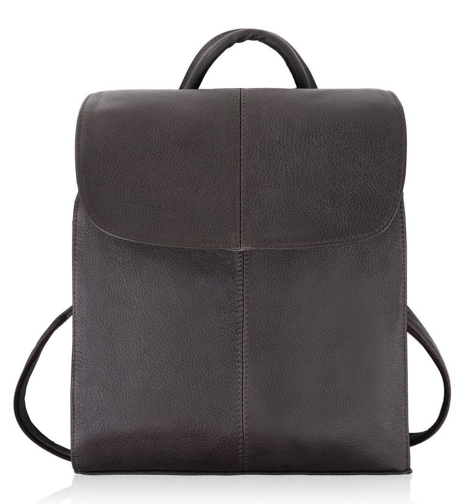 Damen Lederrucksack braun kleiner Stadtrucksack Abruzzen ABR-42-BR