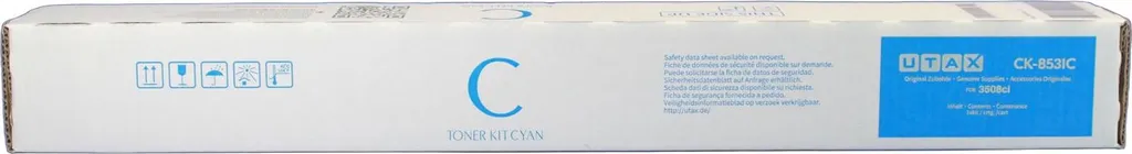 Toner Cyan UTAX CK-8531C Authentique pour Impression Professionnelle