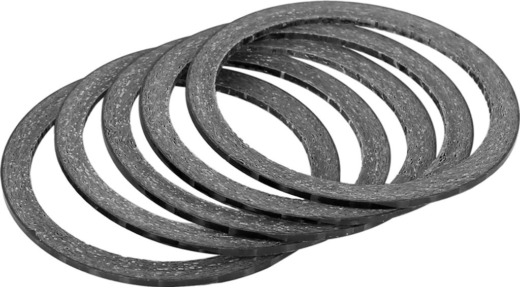 5Stk. Lenkkopf Distanzstück für Fahrradfahren 1mm passt 1 1/8'' Vorbau