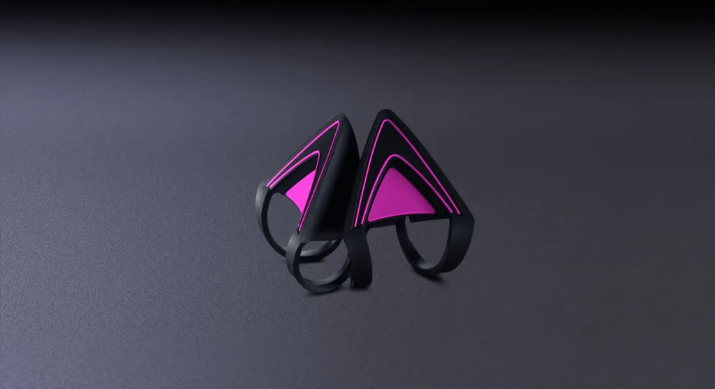 Recensione Accessorio: Razer Kitty Ears Viola Neon - Qualità e Fitting - 3