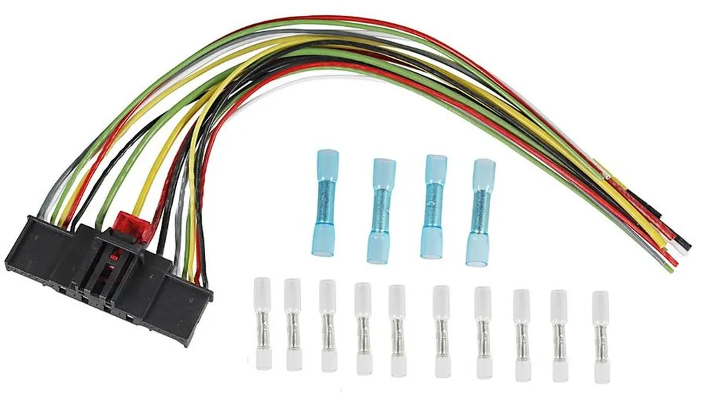 Jeu de 16 câbles METZGER 250 mm avec fiches femelles pour fiches VAG