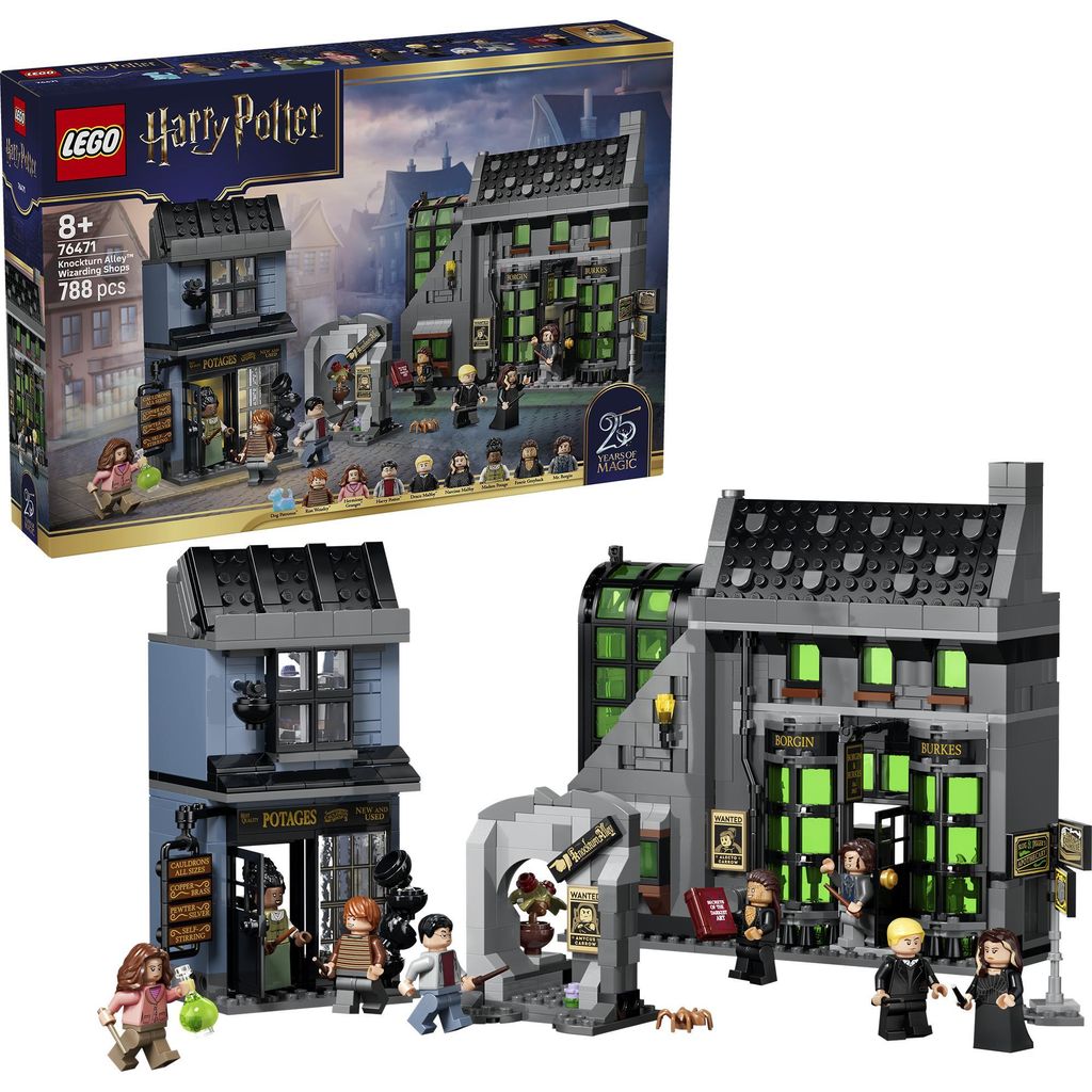 LEGO 76471 Harry Potter Zaubererläden in der Winkelgasse Image du produit 