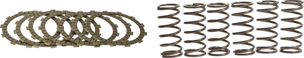 Kupplung Lamellen Federn für Kawasaki ZR 750 C Zephyr Baujahr 1995 von pamoto - Neu