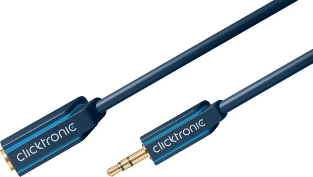 Prolunga Audio Clicktronic 5m - Cavo Jack Resistente e Affidabile - 6