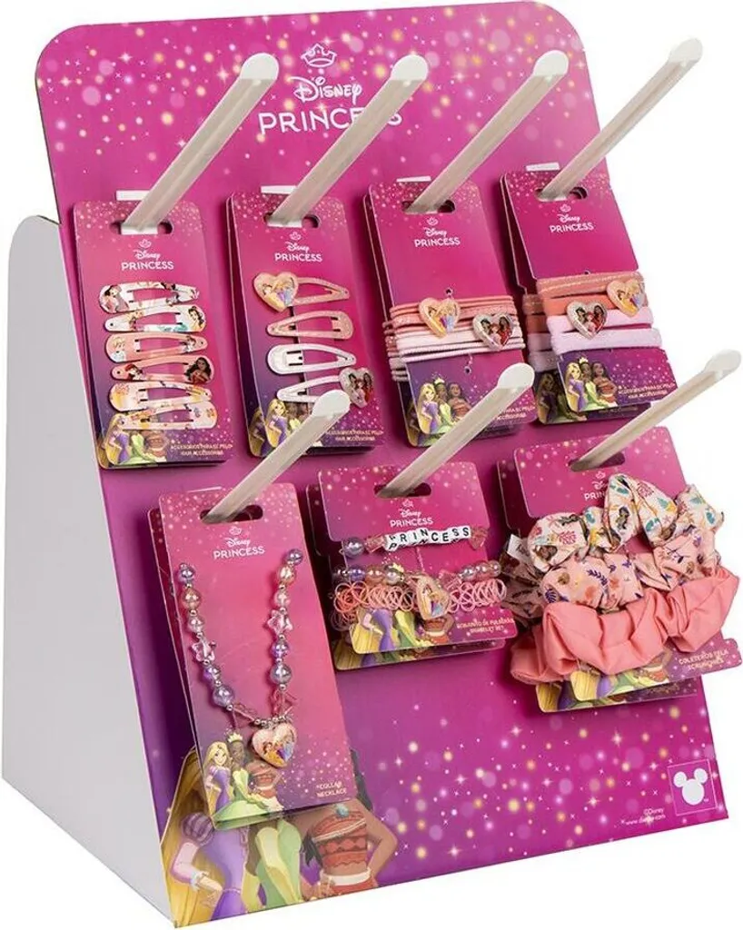 Bijoux de cheveux Disney Princess : Barrettes et accessoires royaux
