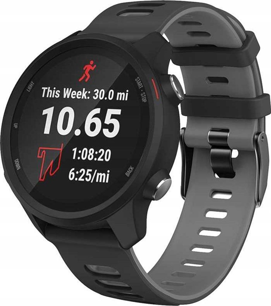 Spacecase Seeker Armband 20 mm schwarz