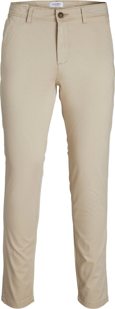 JACK & JONES Chino Hose Stretch Pants Konischer Schnitt Slim Fit JPSTMARCO JJBOWIE Größe: 29W / 30L