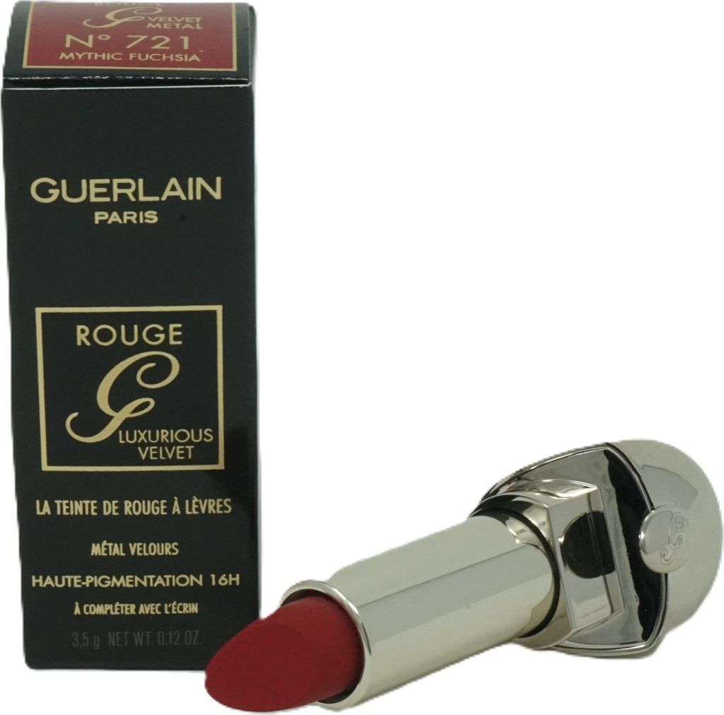 Guerlain Paris Rouge G Velvet Metal 3,5 g 721 mythic fuschia