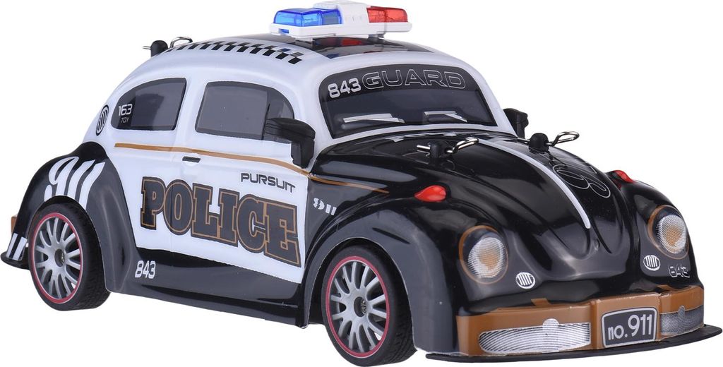 Remote Control Car, 1:18 Scale 2.4Ghz 4WD Drift Car with Spray and LED Lights, Racing Vehicle for Kids Adults Black 2 Batteries