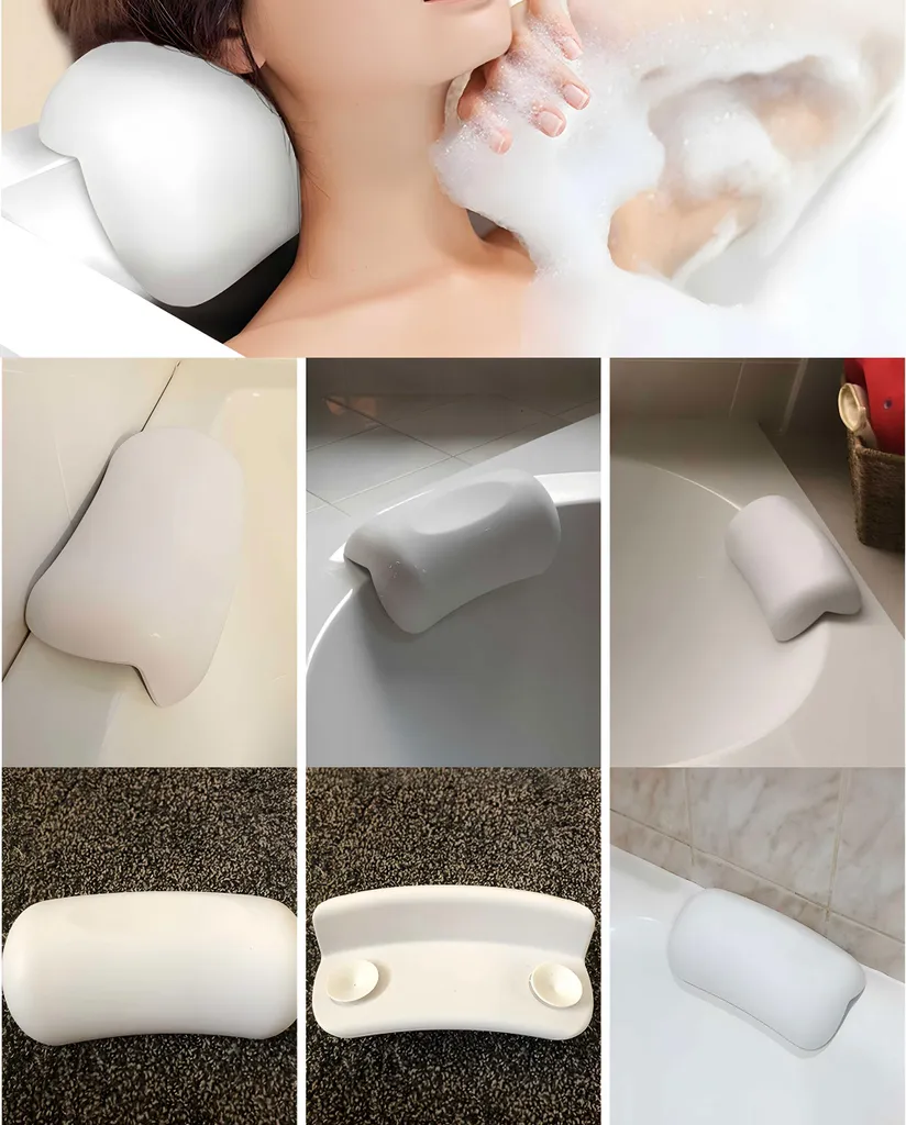Coussin SPA Polyuréthane Blanc Haute Densité - Imperméable et Durable