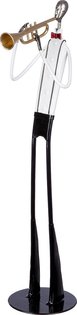 Gilde Figur, "Orchester", Metall, schwarz, weiß, VE 2, L. Produktbild 