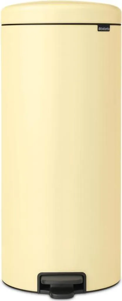 Brabantia newIcon 30L Giallo Tenue - Pattumiera a Pedale Design Cucina
