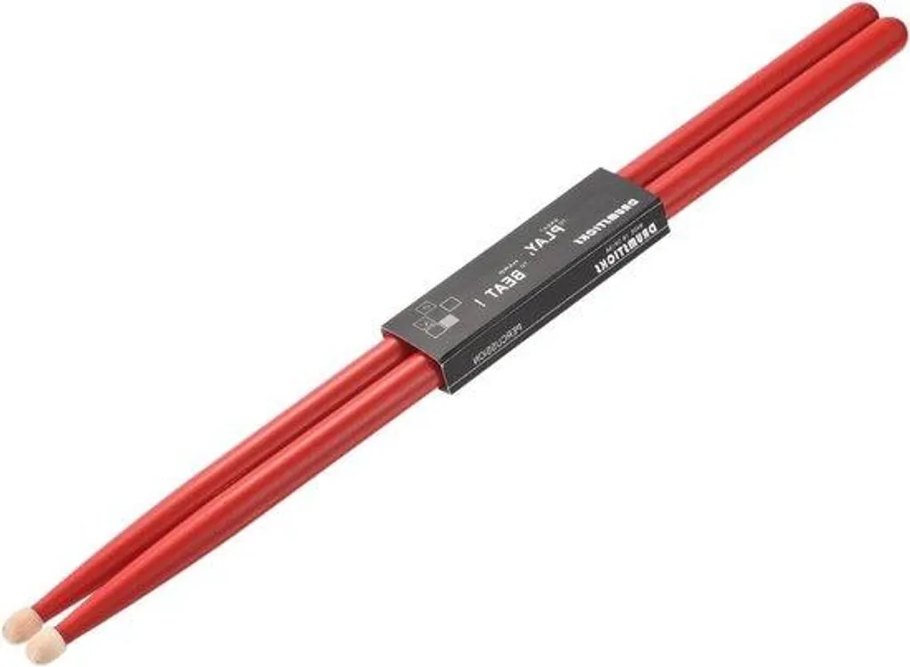 Allecto Plus Baguettes de Batterie 5A en Érable avec Grip Antidérapant