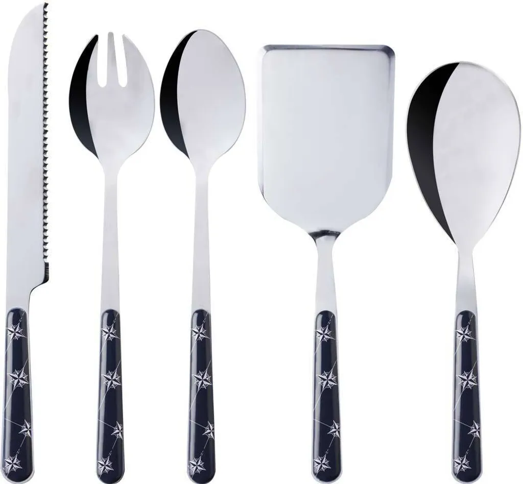 Set di Posate da Cucina Northwind Marine Business - 5 pz Inox