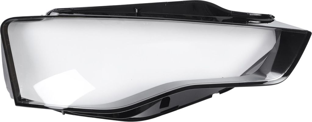 Scheinwerferabdeckung Scheinwerferlinse Klarglasabdeckung für Audi A5 2012-2015 Schwarz, Klar PC 1 Stück Vorderseite Rechts Auto