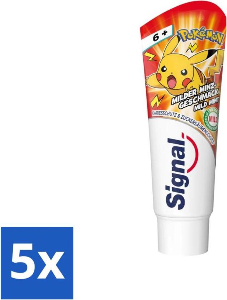 Signal – Pokémon – Zahnpasta – Milder Minzgeschmack – Gegen Produktbild 