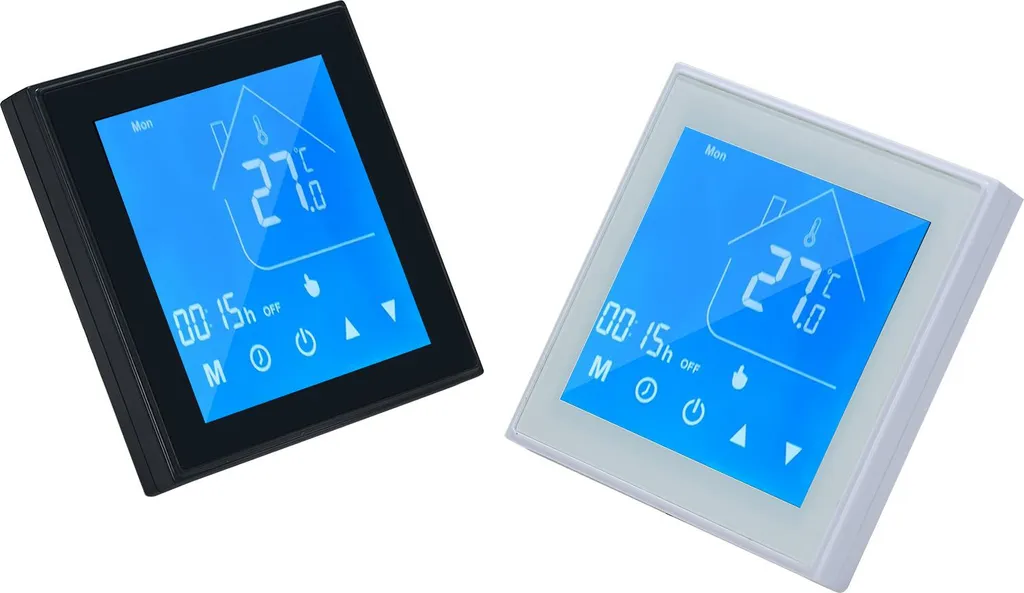 Thermostat Programmable LCD Semaine Chauffage Eau Précision 0.5°C - 3