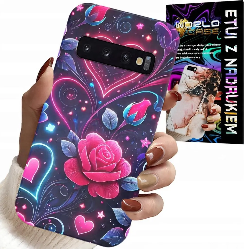 Custodia Samsung S10 'Cuore Rosa' - Protezione e Amore per il tuo Cellulare