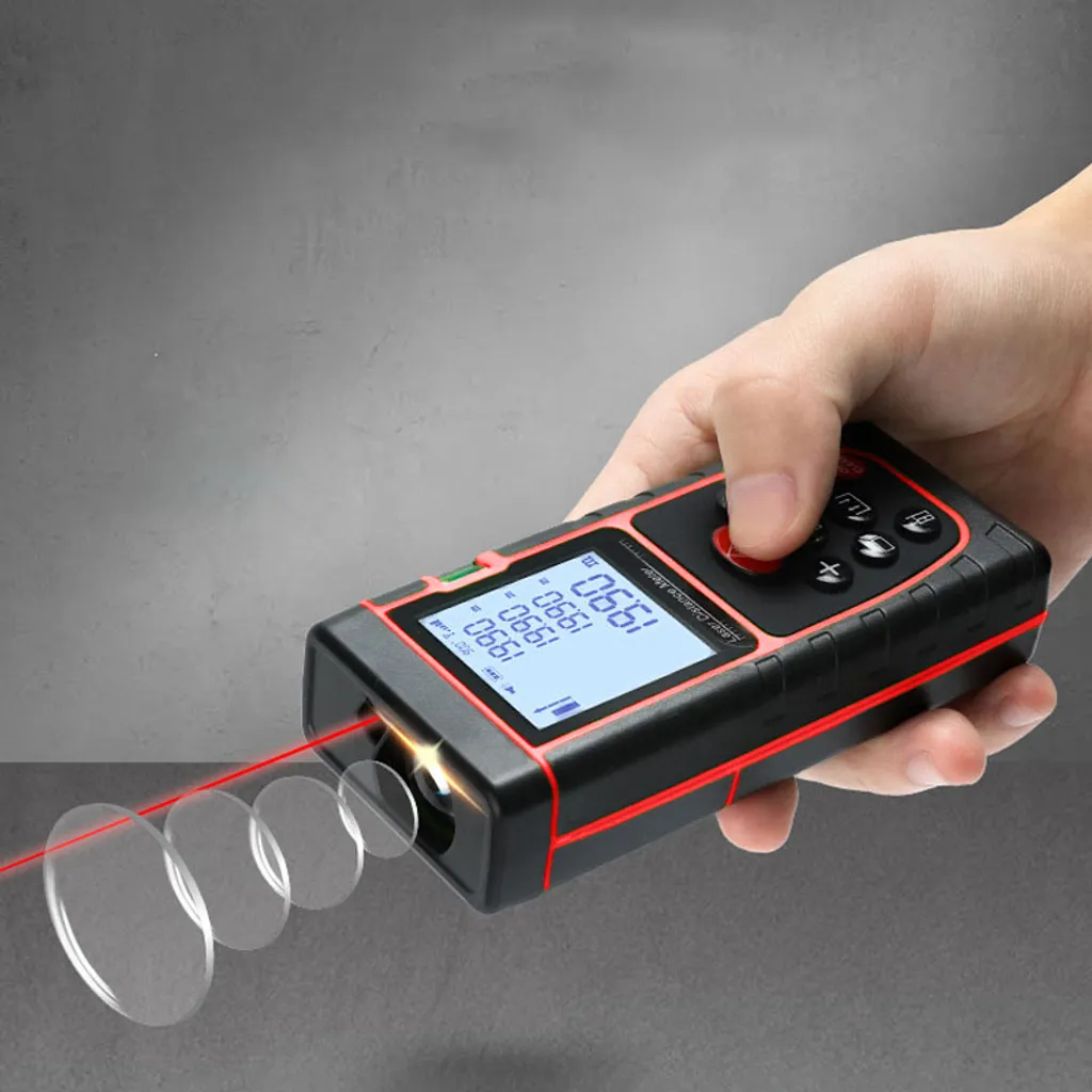 Télémètre laser 40M avec écran LCD rétro-éclairé et modes multiples - 5