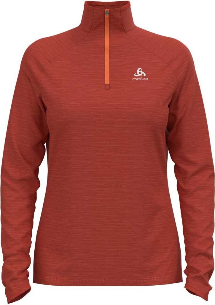 Odlo Run Easy Mid Layer Oberteil Damen Skirolli braun XS