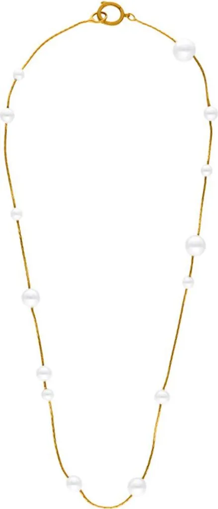 Majorica 17288.01.1.N40.530.1 - Collana in Argento 925 e Perle Artigianali